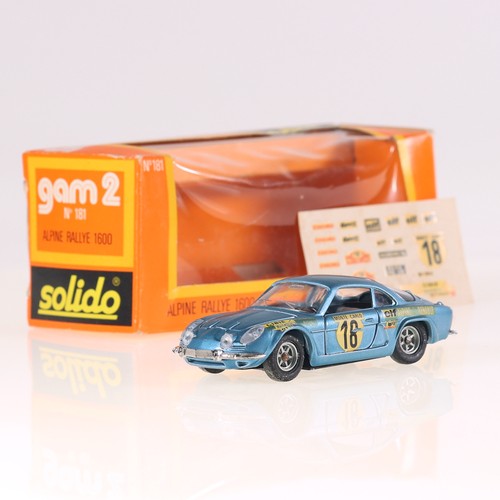 Solido 181 renault - n°, alpine